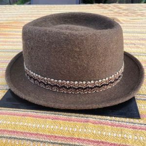 Men's Brown Fedora